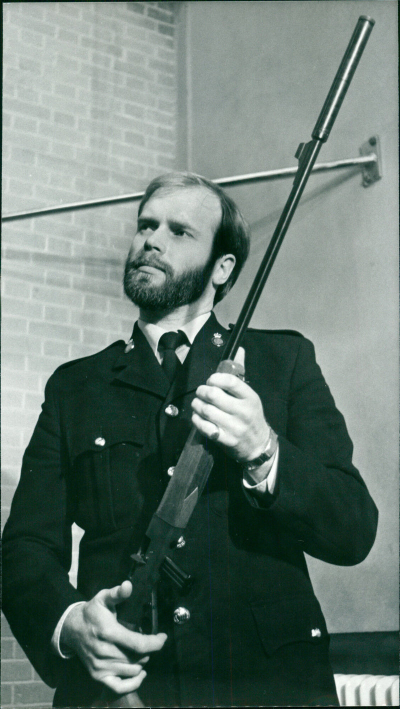 PC Chris Whiddon - Vintage Photograph