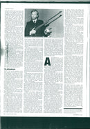 Policeman Displays the Rifle - Vintage Photograph