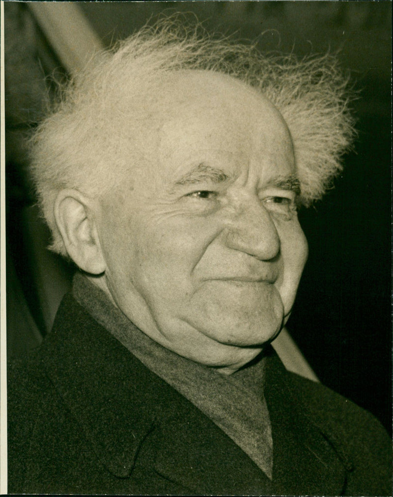 David Ben-Gurion - Vintage Photograph