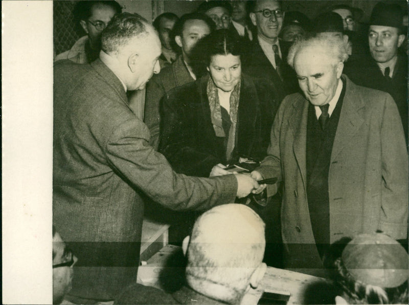 David Ben-Gurion - Vintage Photograph