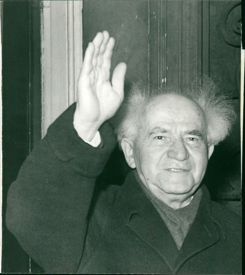 David Ben-Gurion - Vintage Photograph