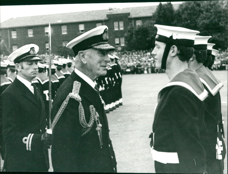 Louis Mountbatten, 1st Earl Mountbatten of Burma. - Vintage Photograph