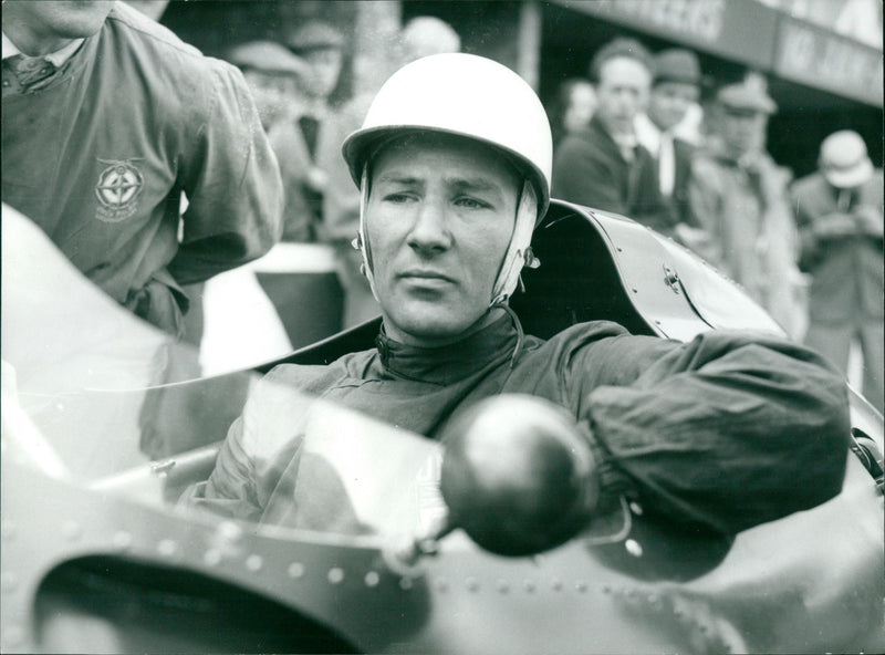 Stirling Moss - Vintage Photograph