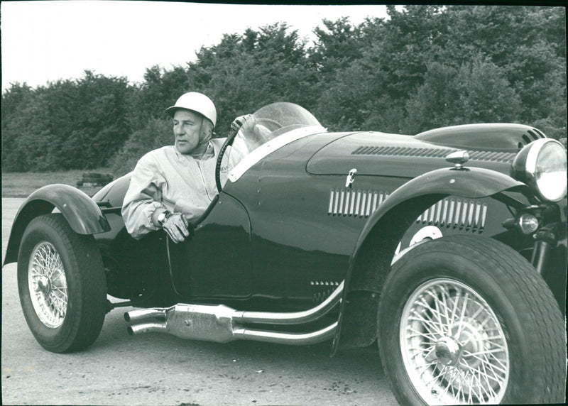 Stirling Moss - Vintage Photograph