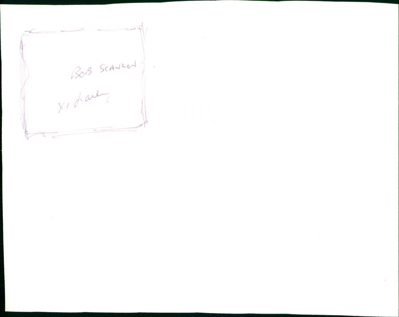 Bob Scanlon - Vintage Photograph