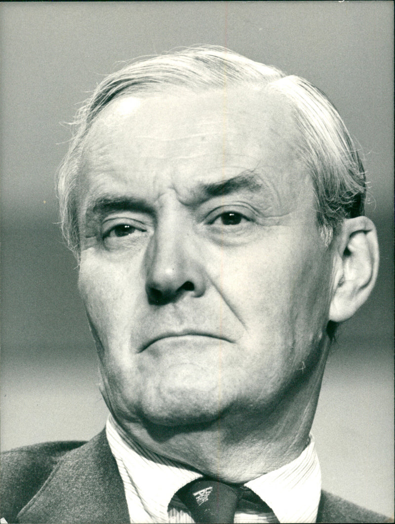 Anthony Wedgwood Benn - Vintage Photograph