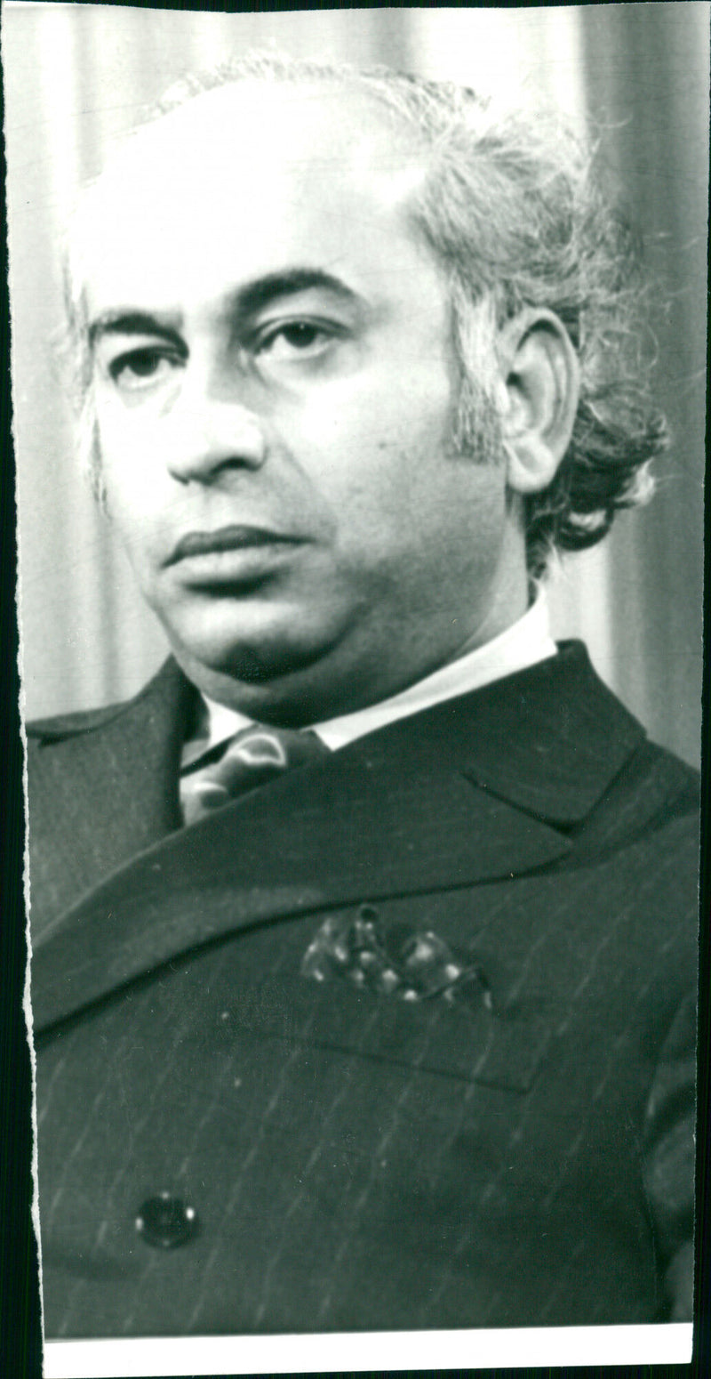 Zulfikar Ali Bhutto - Vintage Photograph
