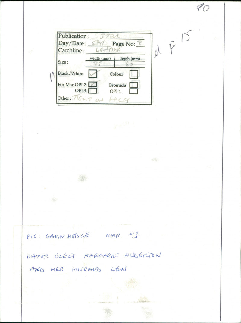 Margaret Alderton with her husband - Vintage Photograph