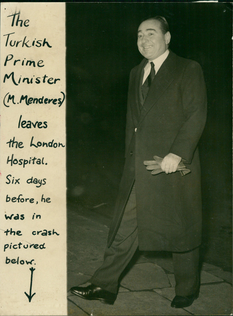 Adnan Menderes - Vintage Photograph