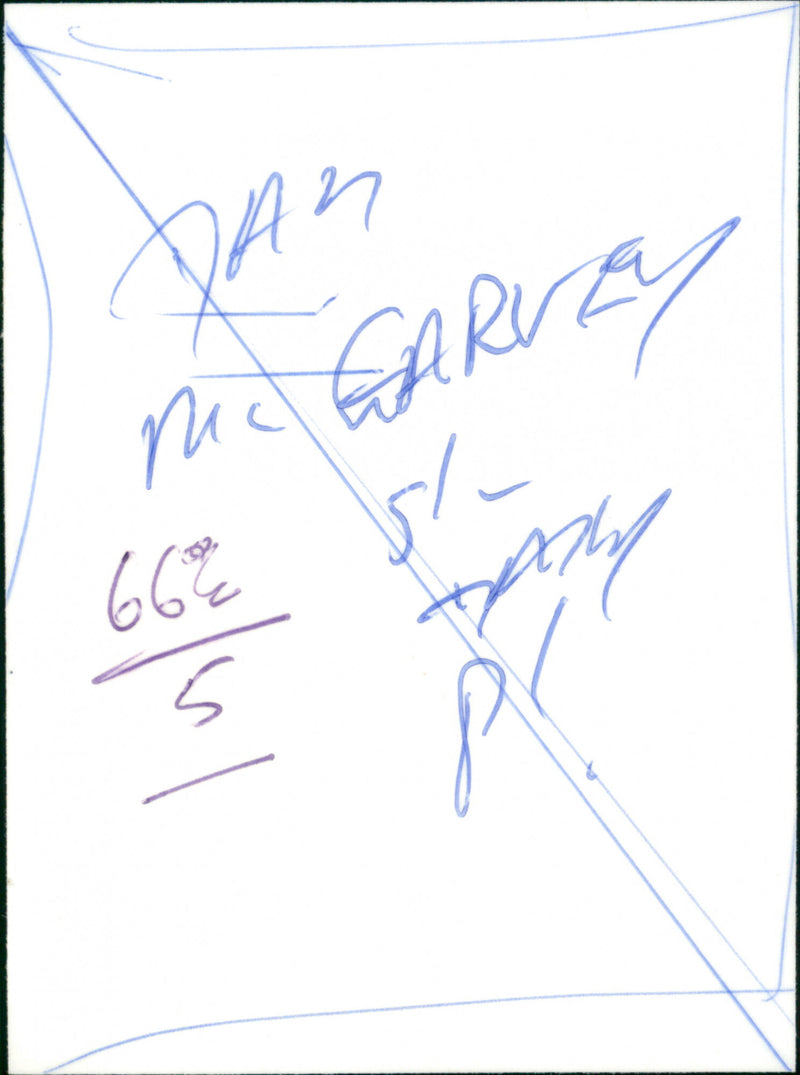 Mr Dan McGarvey - Vintage Photograph