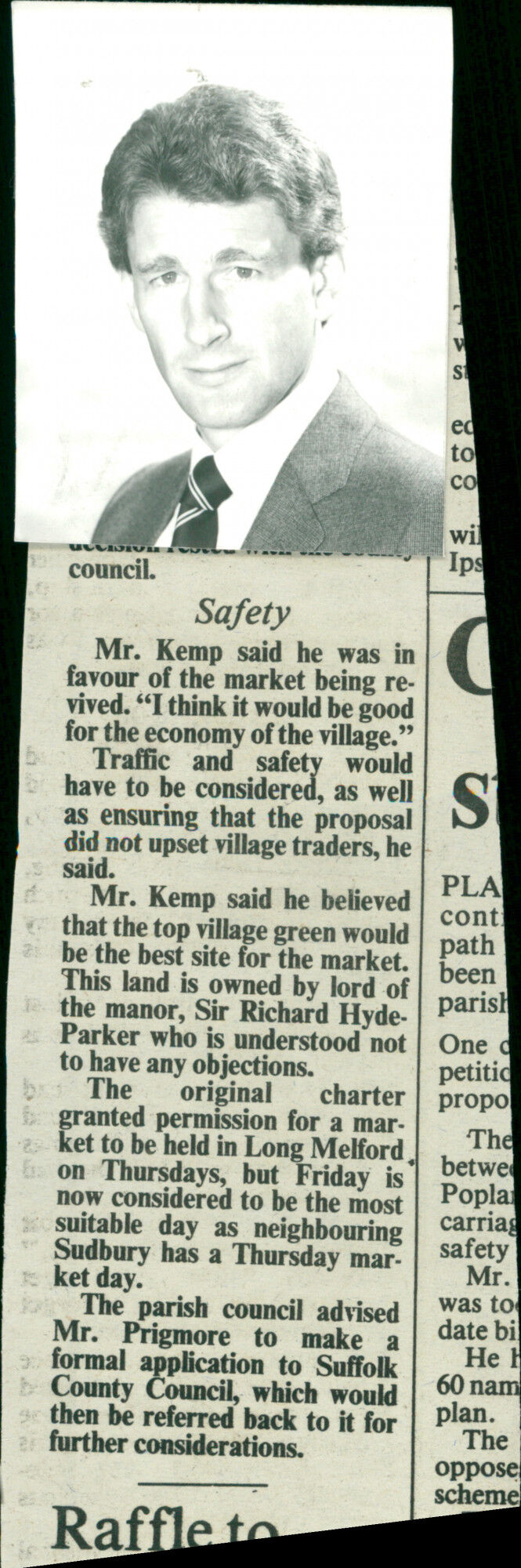 MAW MUSIC WELL DAVID POLICE PETER - Vintage Photograph