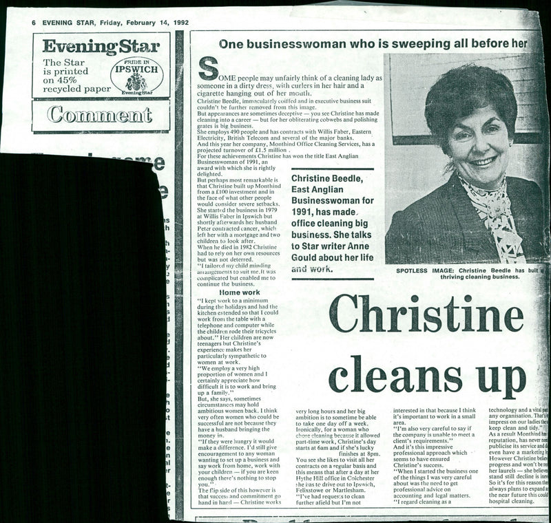 Christine Beedle - Vintage Photograph