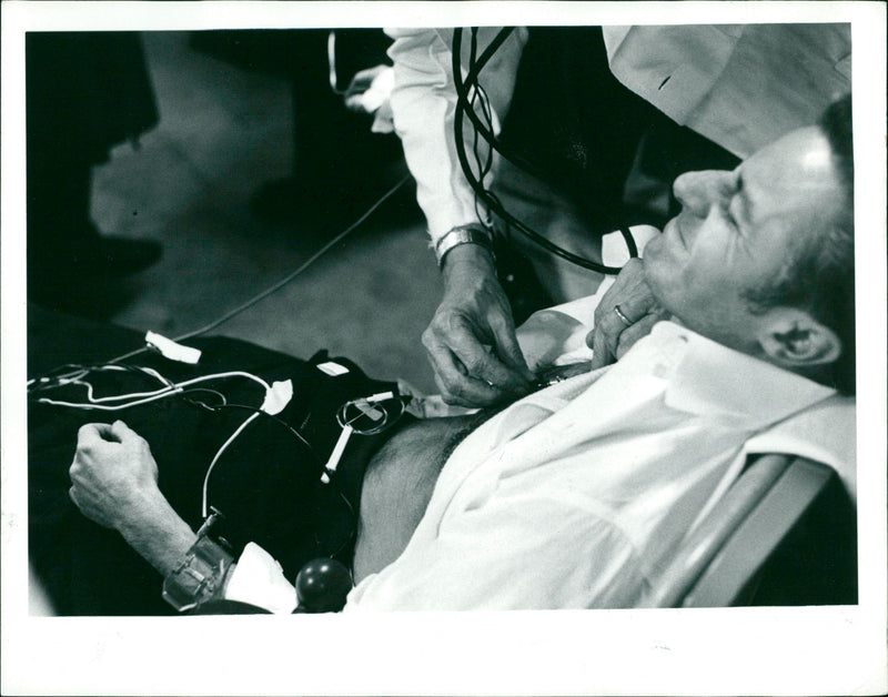 Doctor examination - Vintage Photograph