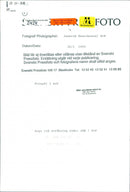 Footsteps in snow - Vintage Photograph