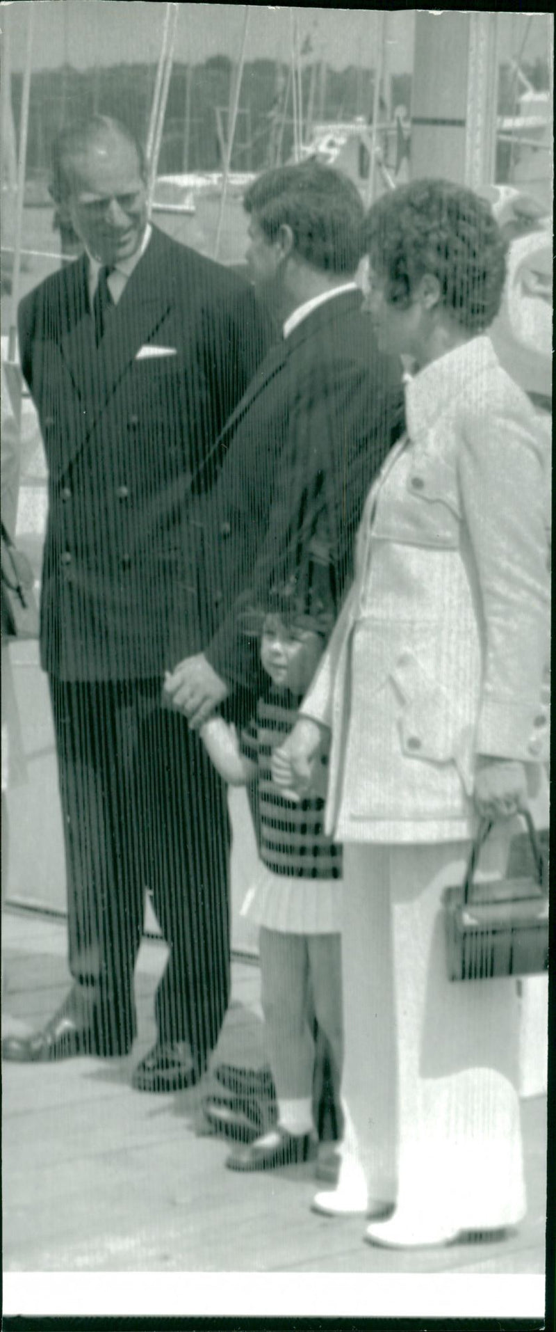 Chay Blyth with Prince Philip, Duke of Edinburgh - Vintage Photograph
