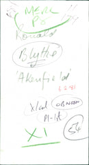 Ronald Blythe - Vintage Photograph