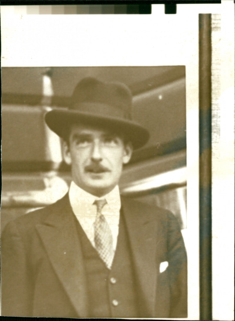 Anthony Eden - Vintage Photograph