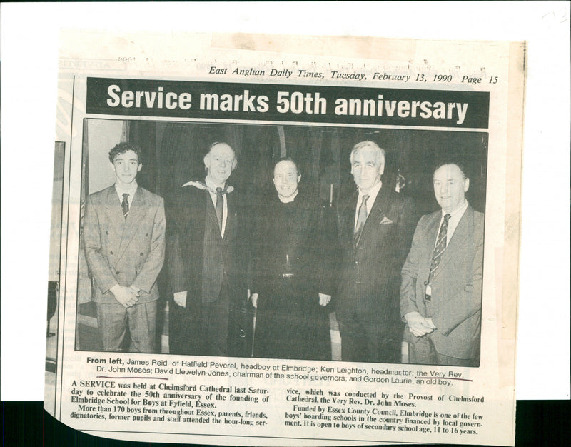 Reverend John Henry Moses. - Vintage Photograph