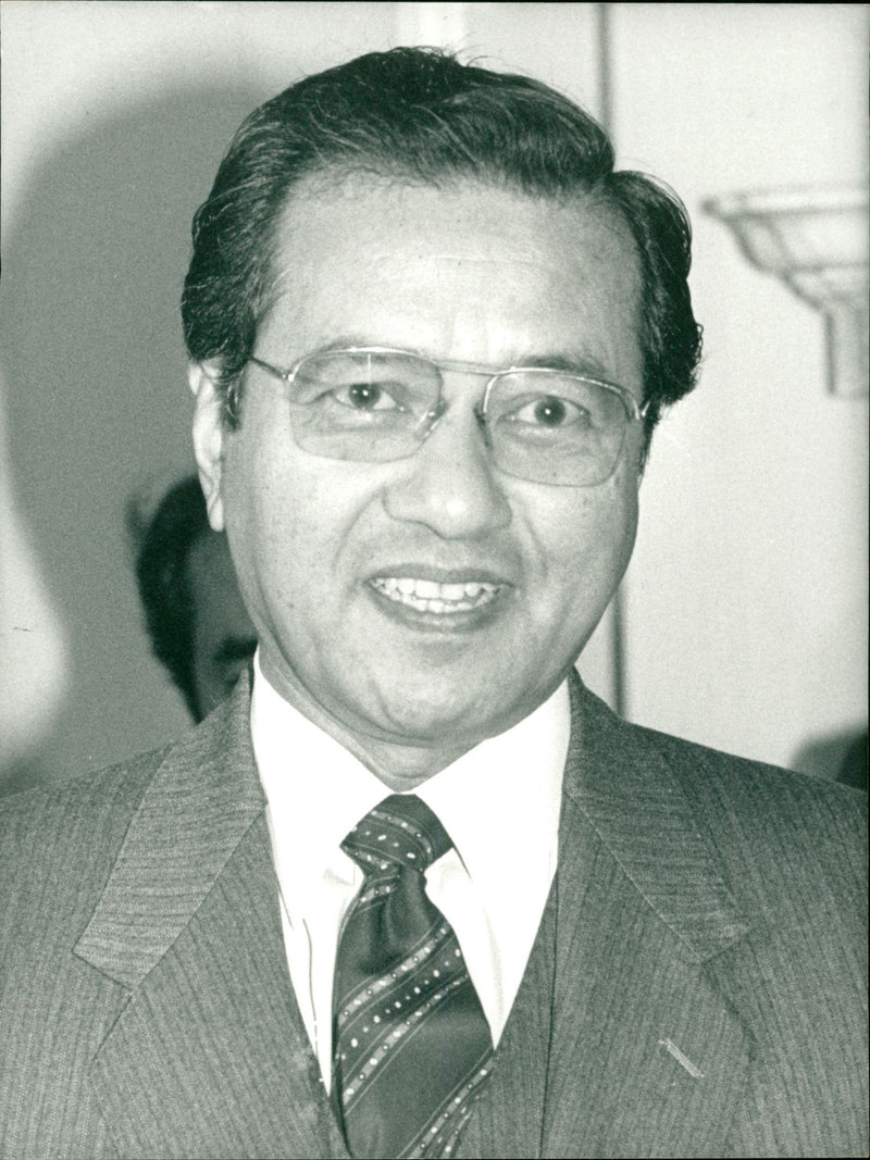 Dr. Mahathir Mohamad - Vintage Photograph