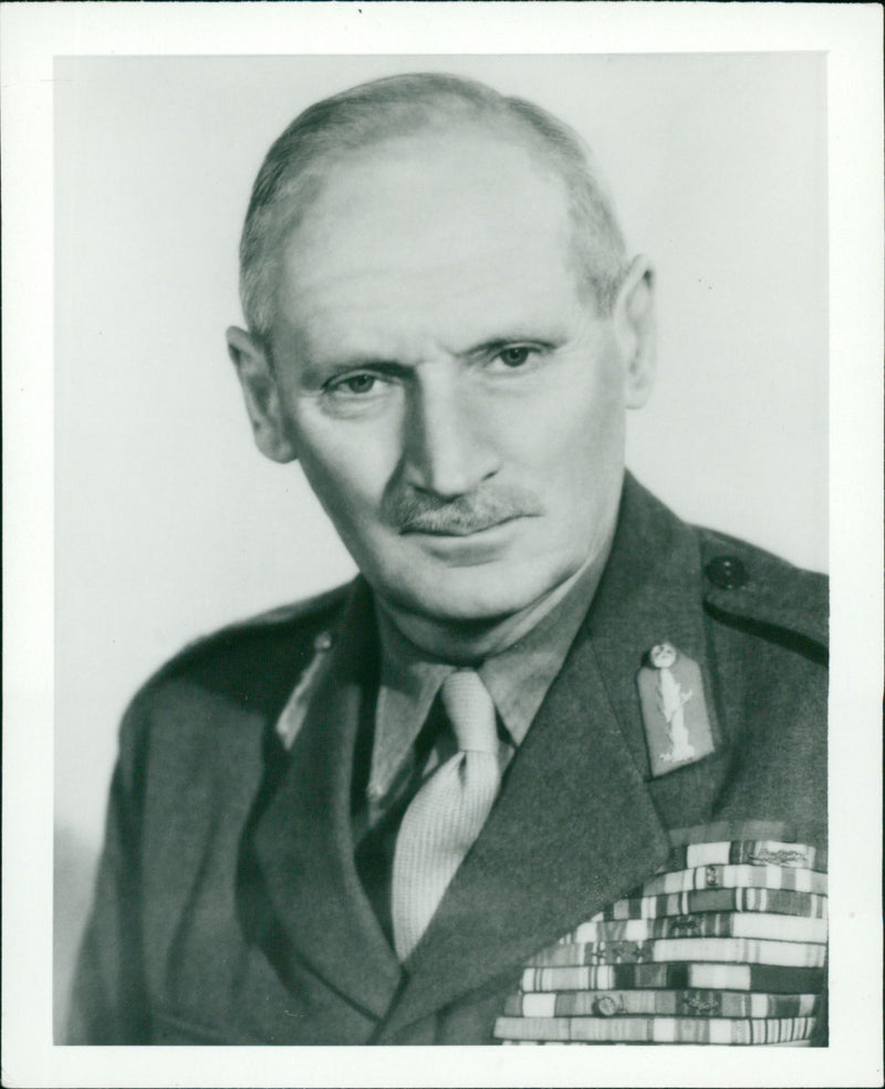 Bernard Montgomery - Vintage Photograph