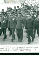 Bernard Montgomery's Funeral - Vintage Photograph