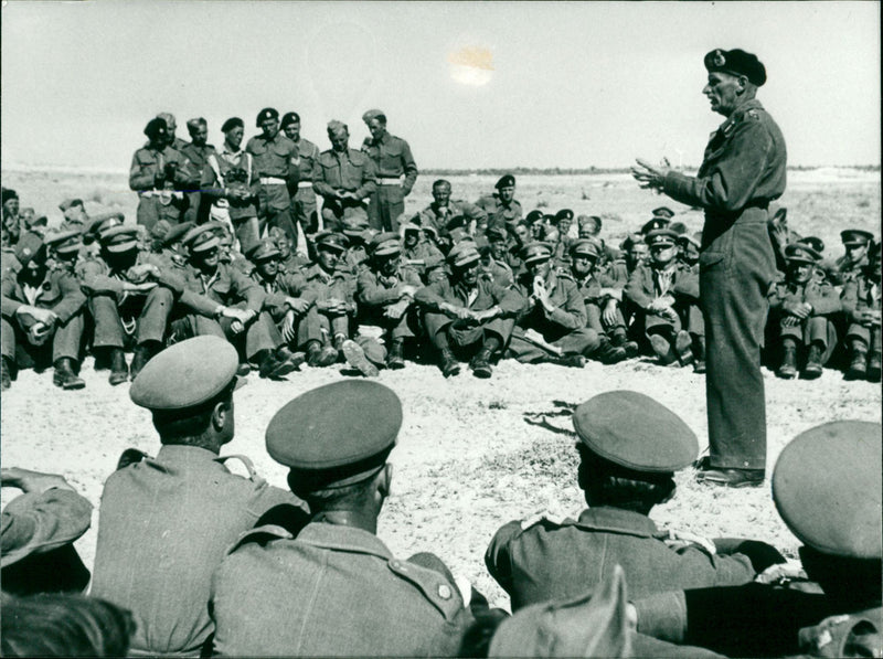 Bernard Montgomery - Vintage Photograph