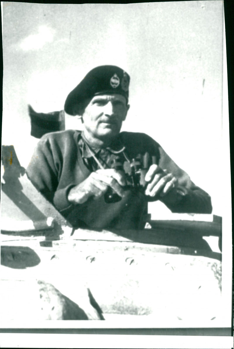 Bernard Montgomery - Vintage Photograph