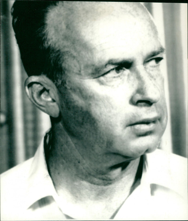 Prime Minister Yitzhak Rabin - Vintage Photograph