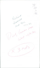 Richard Seabrook - Vintage Photograph