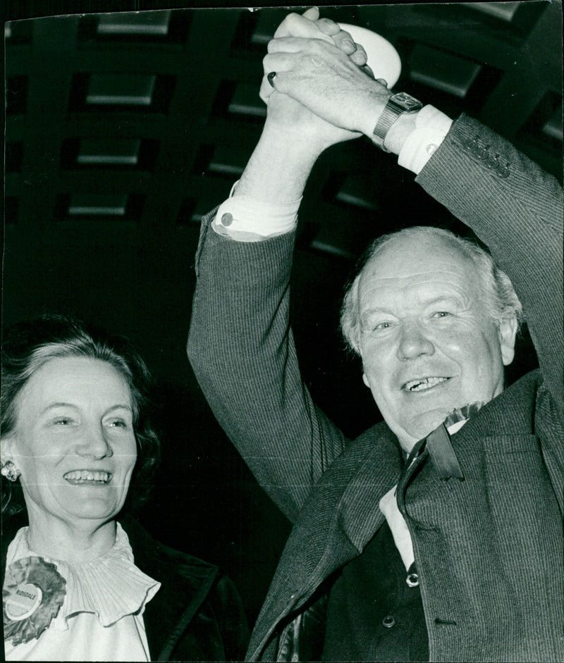 Sir Julian and his wife, Dame Paddy Ridsdale - Vintage Photograph