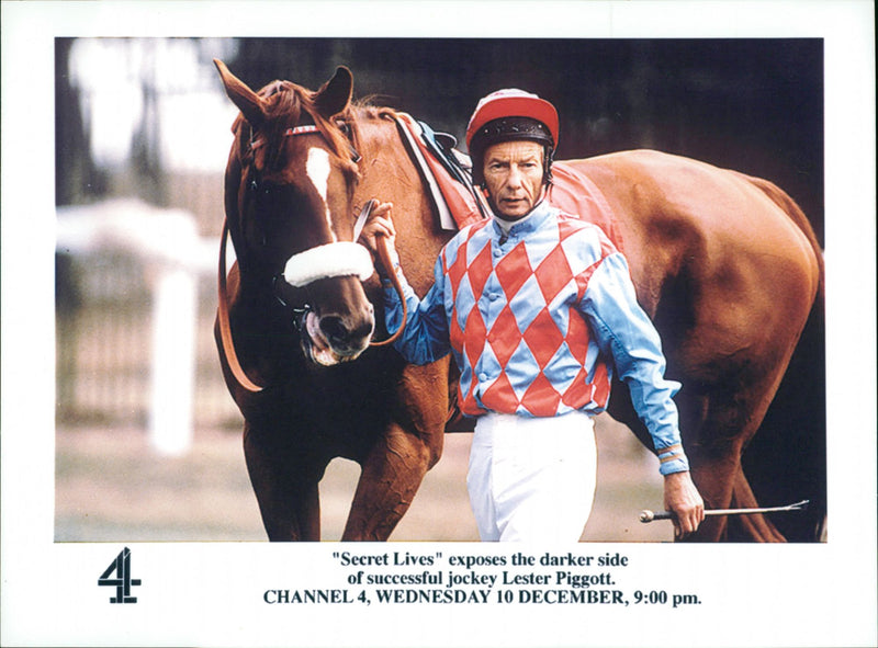 Lester Piggott - Vintage Photograph