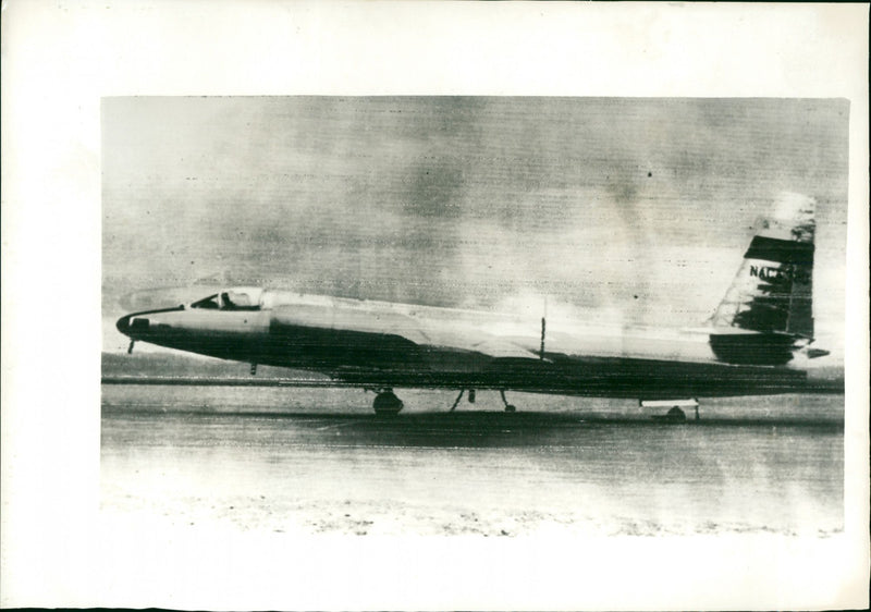 United States U-2 Weather Research Plane - Vintage Photograph