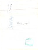 Fiat 124 - Vintage Photograph