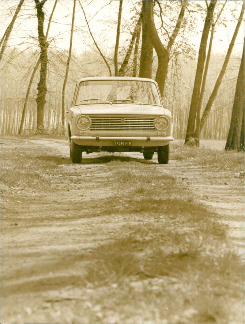 Fiat 124 - Vintage Photograph