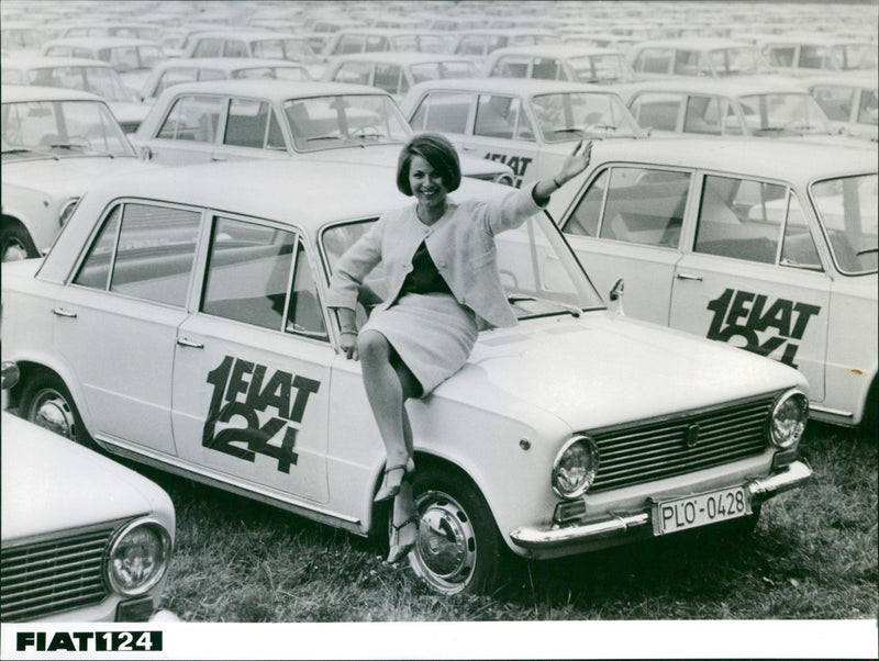 Fiat 124 - Vintage Photograph