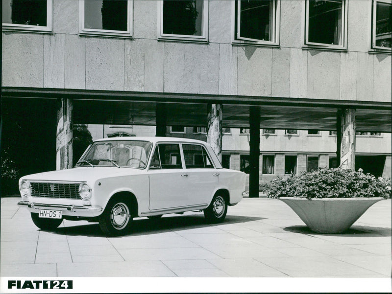 Fiat 124 - Vintage Photograph