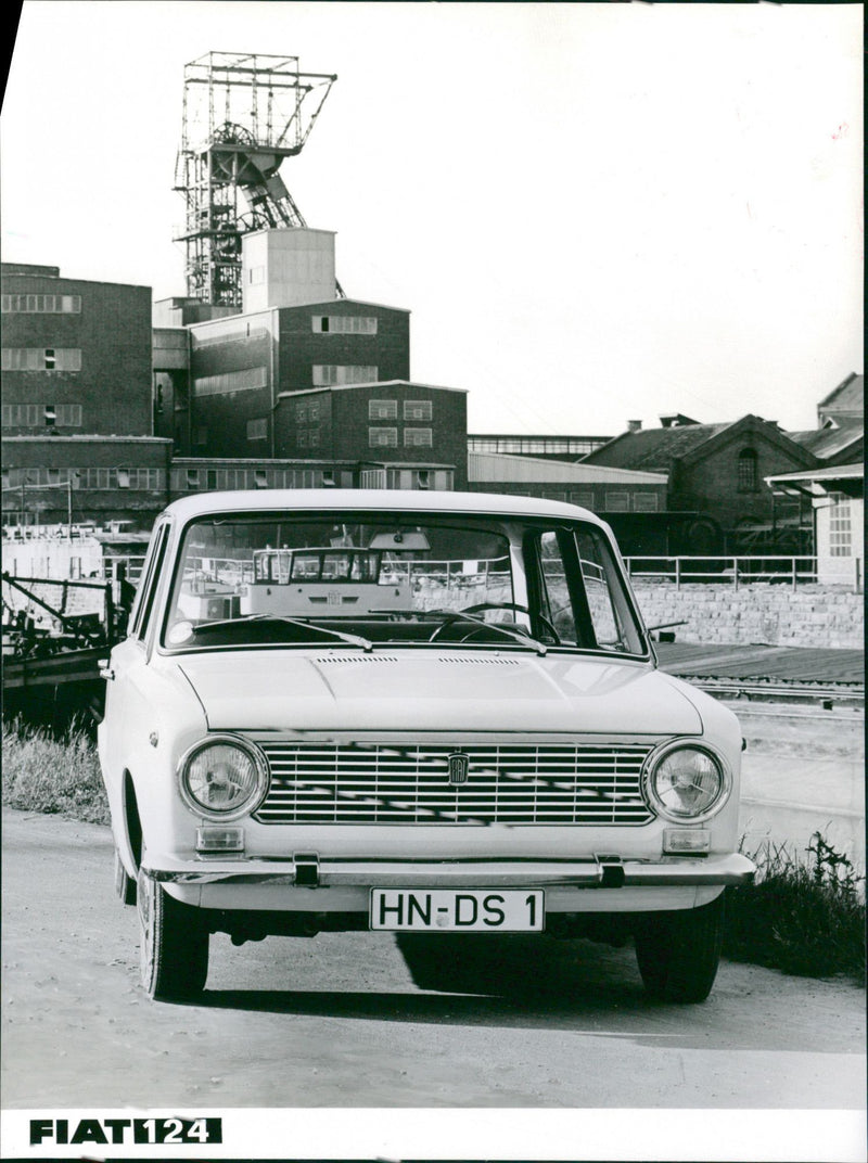 Fiat 124 - Vintage Photograph