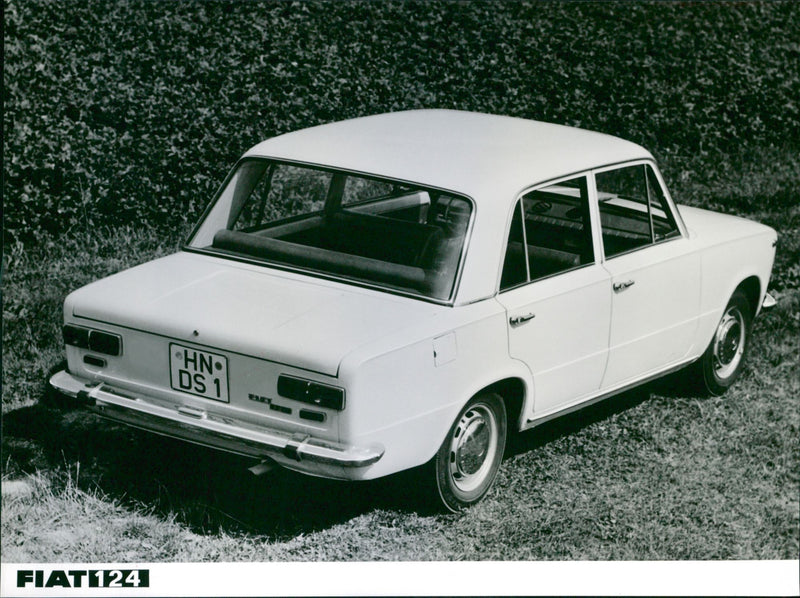 Fiat 124 - Vintage Photograph