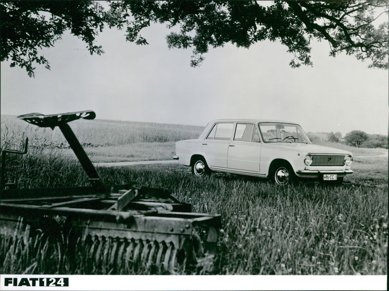 Fiat 124 - Vintage Photograph