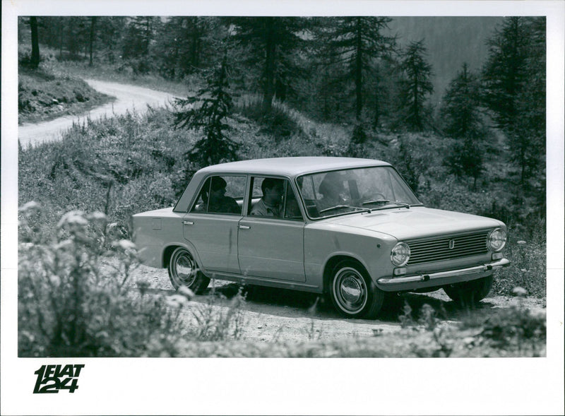 Fiat 124 - Vintage Photograph