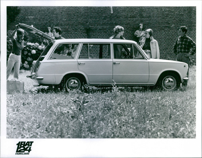 Fiat 124 - Vintage Photograph