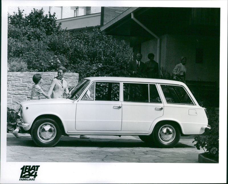 Fiat 124 - Vintage Photograph