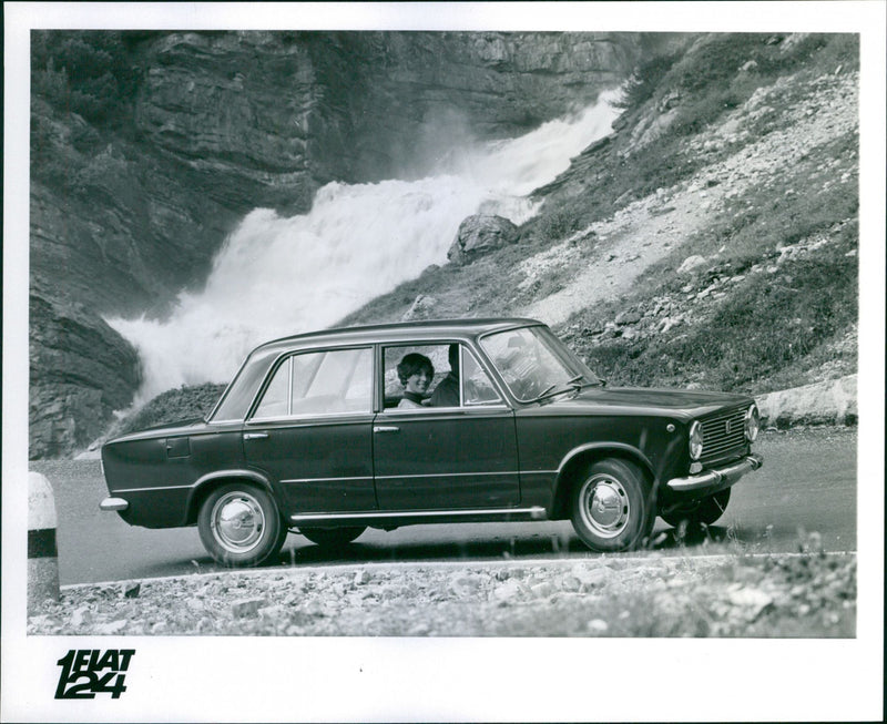 Fiat 124 - Vintage Photograph