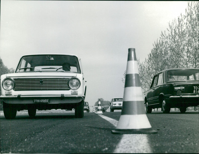 Fiat 124 - Vintage Photograph