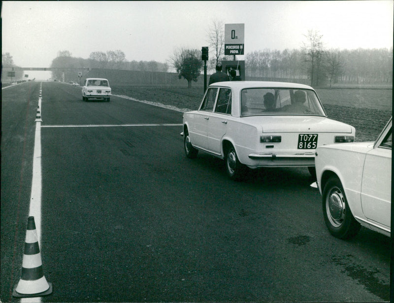 Fiat 124 - Vintage Photograph