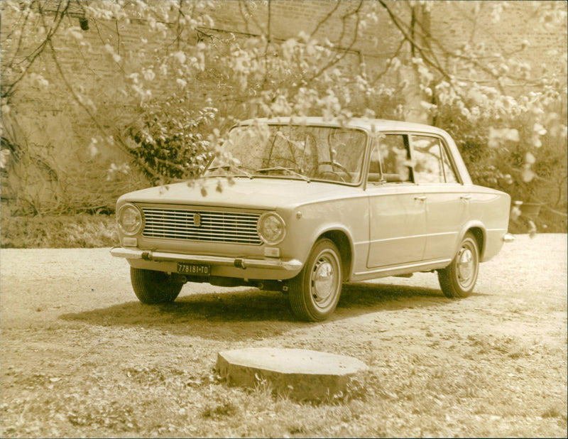 Fiat 124 - Vintage Photograph