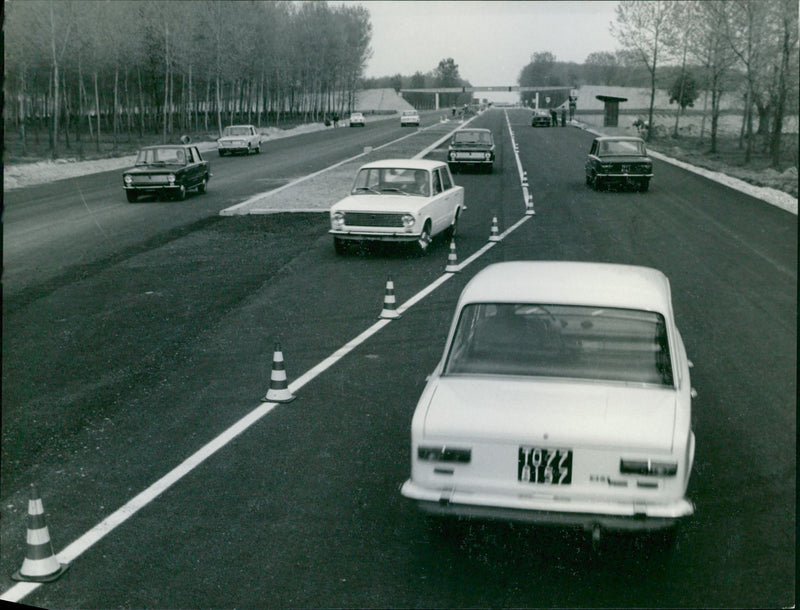 Fiat 124 - Vintage Photograph