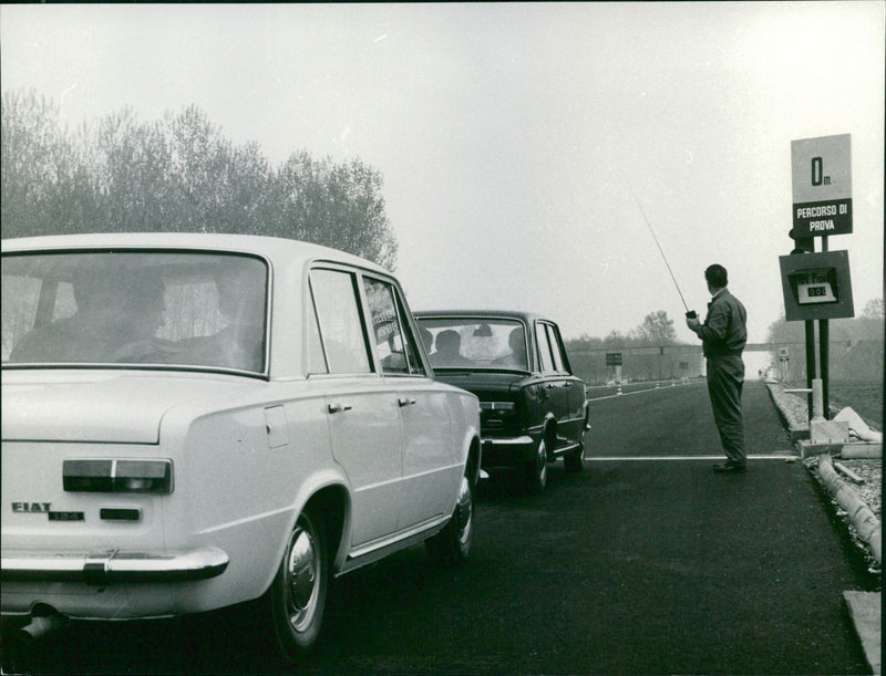 Fiat 124 - Vintage Photograph