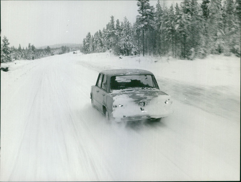 Fiat 124 - Vintage Photograph