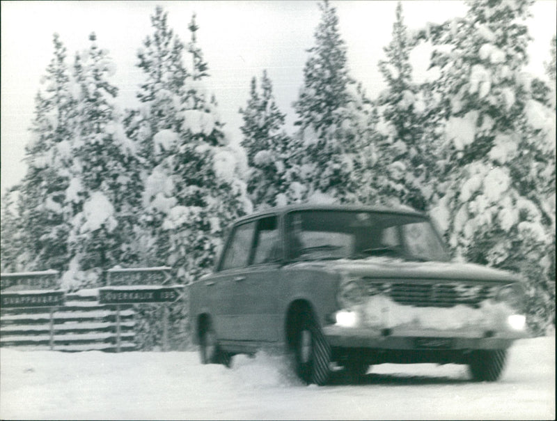 Fiat 124 - Vintage Photograph